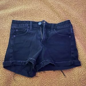 American Eagle shorts, good condition, black, size 4!